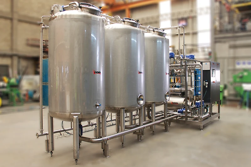 Automatisches CIP-System für die UHT-Reinigung