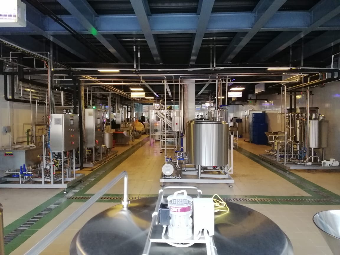 Automatisierte Anlagen zur Herstellung von Milchprodukten